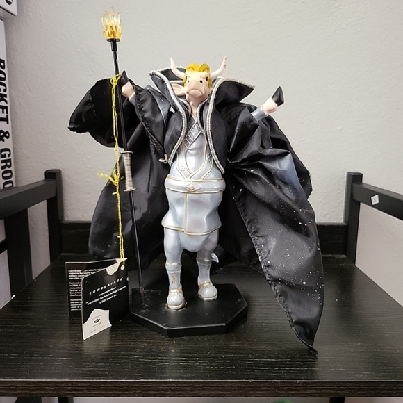 2003 Cow Parade # 7820 Siegfried of Siegfried and Roy Figure Limited Edition - Picture 1 of 8